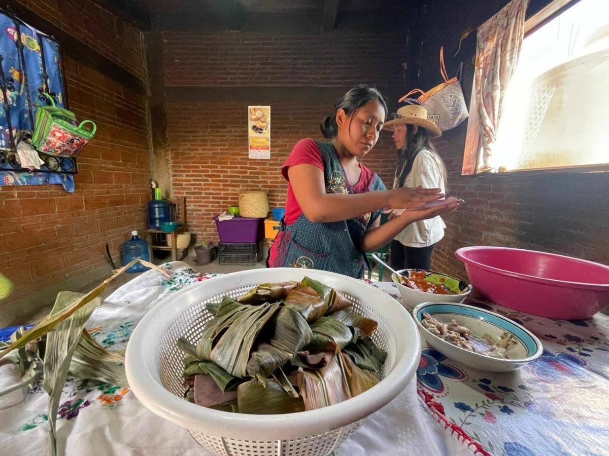 Lizu Tu Casa En Un Pueblo Zapoteca Bed & Breakfast Teotitlán del Valle Eksteriør bilde